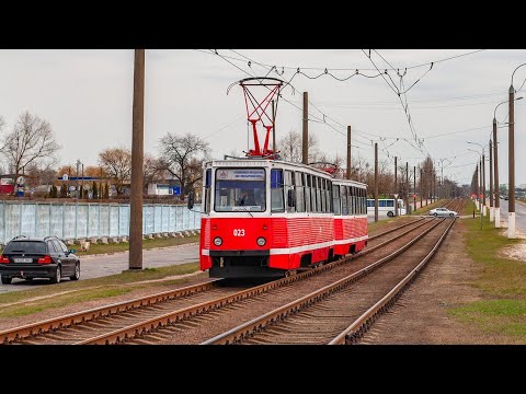 Видео: Паездка на Мазырскім трамваі 27.03.2025