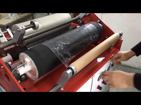 Видео: ПР-600/2 запуск. Перемотчик стрейч пленки с функцией продольного реза