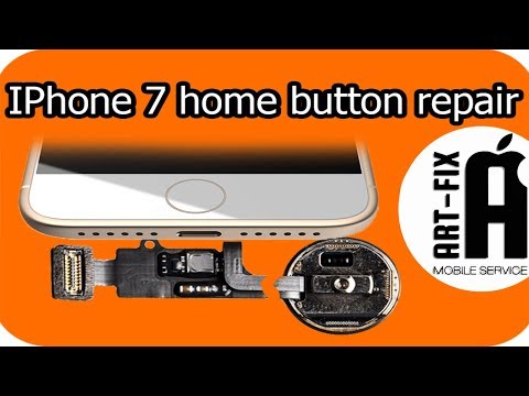 Видео: IPhone 7 home button breaks (восстановление кнопки home iphone 7)