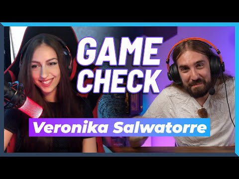 Видео: Veronika Salwatorre на гости в GAMECHECK
