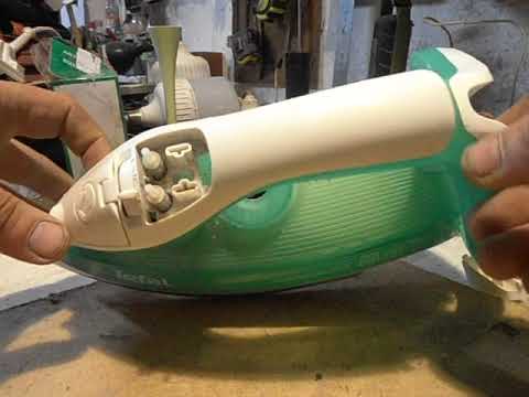 Видео: Разборка утюга TEFAL