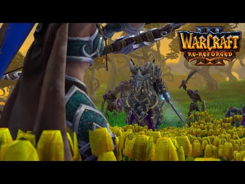Видео: ПАДЕНИЕ ЛУНОСВЕТА! - ЗАХВАТ СОЛНЕЧНОГО КОЛОДЦА! - Warcraft 3 Re-Reforged #6