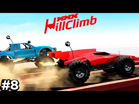 Видео: МАШИНКИ MMX HILL CLIMB #8 как ХОТ ВИЛС ГОНКИ игровой мультик про машинки монстр траки как ВСПЫШ