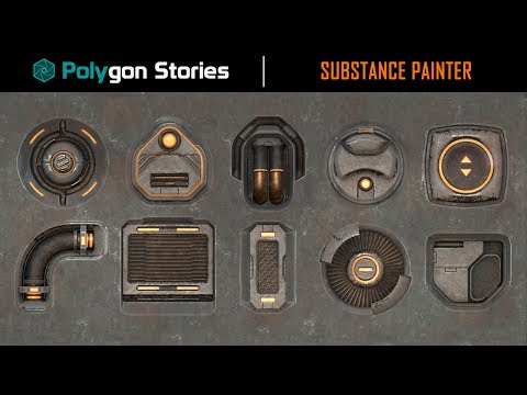 Видео: Использование собственных масок и штампов в Substance Painter
