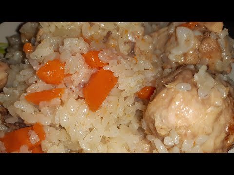 Видео: Вкусная рисовая каша с мясом!!! Научите меня ГОТОВИТЬ плов 🤔