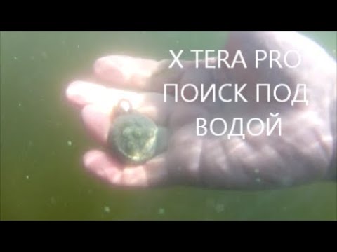 Видео: X TERRA PRO ПОИСК ПОД ВОДОЙ