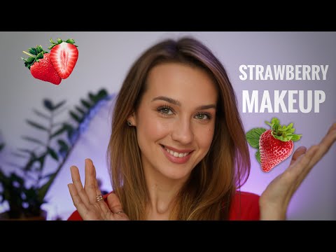 Видео: Трендовый Клубничный макияж |  Strawberry Makeup