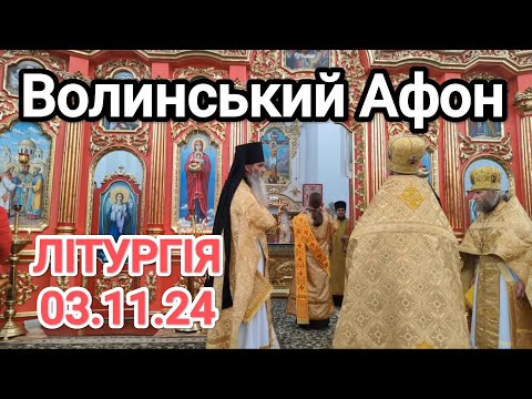 Видео: Святкова недільна літургія 03 листопада - онлайн