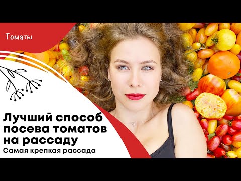 Видео: Лучший способ посева томатов на рассаду | Самая крепкая рассада