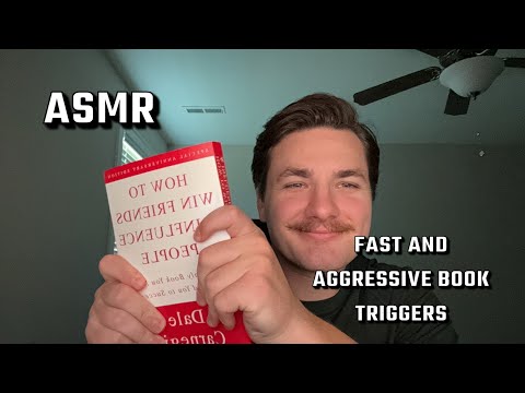 Видео: ASMR | Быстрые и агрессивные книжные триггеры