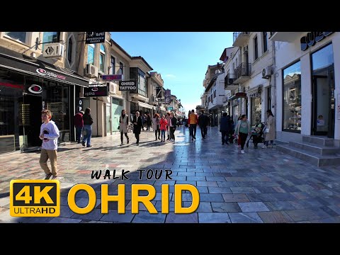 Видео: Викенд Прошетка во ОХРИД, Македонија (2024) 【4K】 Cinematic Weekend WALK TOUR around OHRID, Macedonia