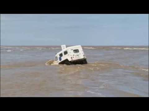 Видео: Броды Сахалина, в погоне за гребешком. Оффроад