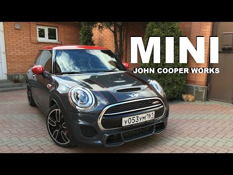 Видео: MINI JCW - Обзор и Тест-Драйв (200 км/ч) [eng sub]