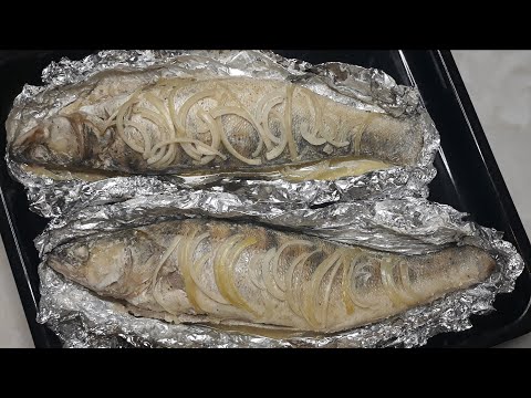 Видео: Судак в духовке запеченный в фольге, очень сочный и простой рецепт