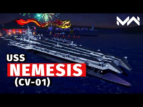 Видео: MODERN WARSHIPS | ОБЗОР | USS NEMESIS (CV-01)