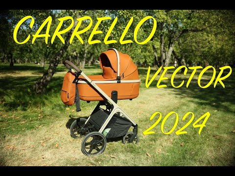 Видео: Обзор детской коляски Carrello Vector 2024 @koliaskid.ru, @kolyaska.777 ТЦ Аэробус Москва