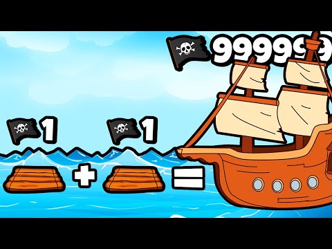 Видео: ЭВОЛЮЦИЯ ПЛОТА В КОРАБЛЬ, МАКСИМАЛЬНЫЙ УРОВЕНЬ! | Raft Hero