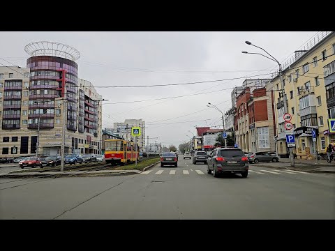 Видео: Барнаул, проспект Ленина (ул. Аносова)   ——   Барнаул, ул. Балтийская (ул. Попова)