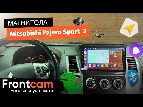 Видео: Магнитола Canbox H-Line 4196 для Mitsubishi Pajero Sport 2 на ANDROID