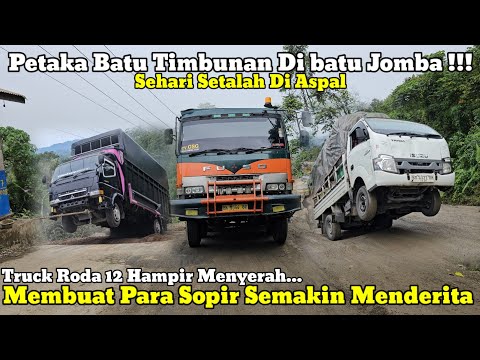 Видео: Катастрофа с гравийной кучей || Водители страдают больше во время восхождения на Бату-Джомба