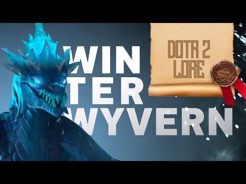 Видео: Дота 2 Лор: Winter Wyvern