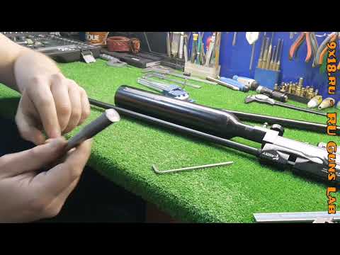 Видео: #87 Полная пошаговая разборка пневматической винтовки Кузей К90 / Kuzey K90