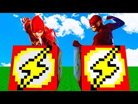 Видео: ЛАКИ БАТТЛ ФЛЭШ ПРОТИВ ФЛЕШ БИТВА МАРВЕЛ СУПЕРГЕРОИ ЛАКИ БЛОКИ ВОЛОДЯ В МАЙНКРАФТ