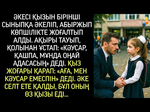 Видео: Қызын бірінші сыныпқа әкелген әке абдырап, оны көпшілікте жоғалтып алды. Ақыры көргенде…