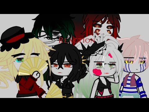 Видео: Реакция высших лун на Танджиро и Незуко(тут только моменты со 2 сезона )(+немного Аказа и Доума)1/1