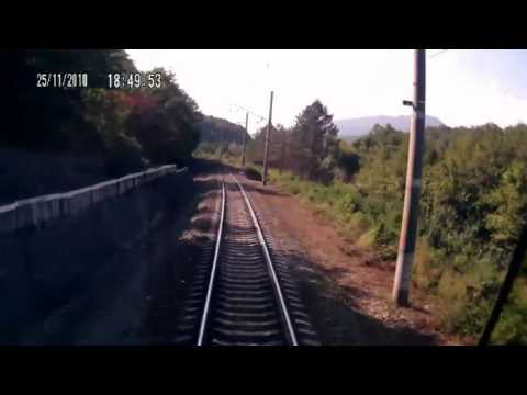 Видео: Железная дорога : Пшиш - Туапсе