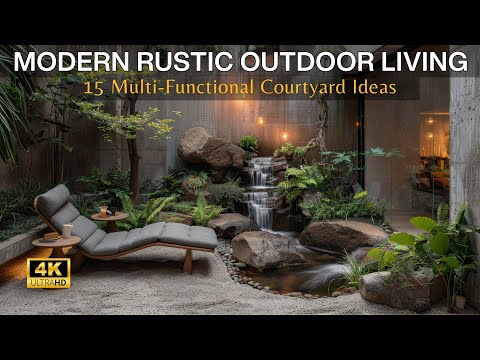 Видео: Современная деревенская жизнь: 15 идей многофункционального дворика, которые сделают ваше открыто...
