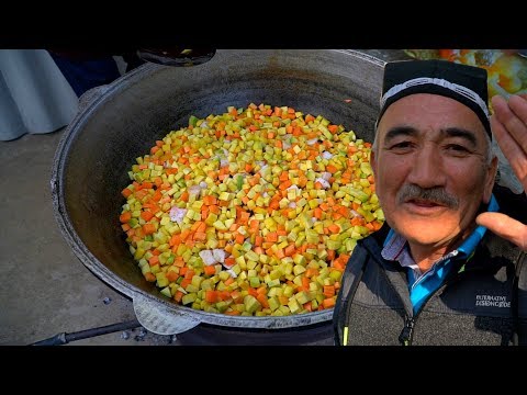 Видео: Узбекистан #2. СИТОРА ПЛОВ (звёздный плов)
