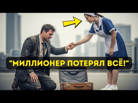 Видео: МИЛЛИОНЕР ПОТЕРЯЛ ВСЁ, СЕМЬЯ ОТ НЕГО ОТВЕРНУЛАСЬ — И ТОЛЬКО УБОРЩИЦА ОСТАЛАСЬ РЯДОМ!
