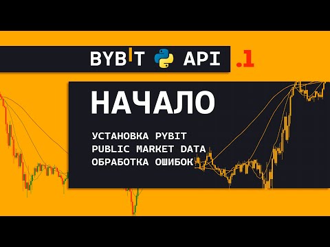 Видео: ByBit API + Python ч1 | Установка pybit, Public Market Data, Обработка Ошибок.