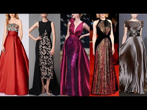 Видео: Самые красивые модные платья для вашего вечернего мероприятия/элегантный и очень красивый дизайн ...