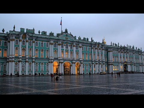 Видео: Исторический музей Эрмитаж в Санкт-Петербурге/The Hermitage Museum in St. Petersburg