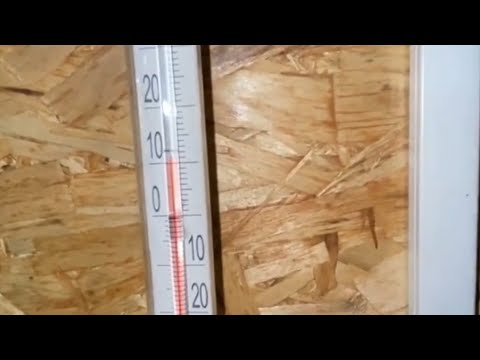 Видео: отопление гаража кварцевыми  обогревателями теплэко, эксперимент   удался.