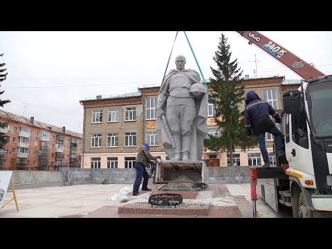 Видео: Новый памятник