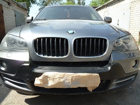 Видео: ПОКРАСКА ПЛАСТИКОВЫХ КРЫЛЬЕВ НА BMW X5(От А до Я)