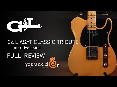 Видео: Струнодер 3.0 — G&L Asat Classic Tribute
