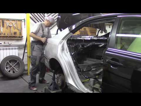 Видео: Кузовной ремонт. Опять Камри, сам процесссс))) Body repair.