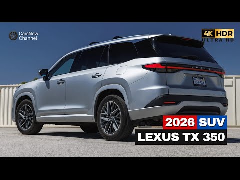 Видео: Представлен Lexus TX 350 2026 года: новая эра семейной роскоши и мощи