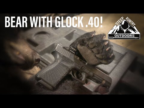 Видео: ЧЕРНЫЙ МЕДВЕДЬ С GLOCK .40 S&W — весенний медвежий сезон 2020 года