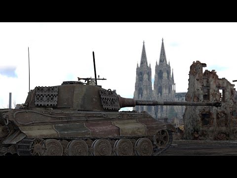 Видео: РЕЖИМ АНТИКЕМПЕР и Tiger 2H Sla в War Thunder