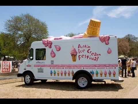 Видео: Как продают мороженное из машины в Америке