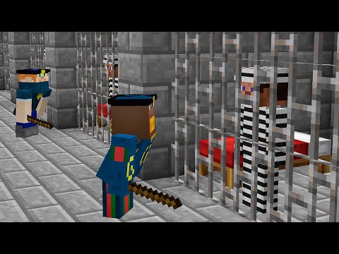 Видео: Сбегут ли 100 игроков из ТЮРЬМЫ в Майнкрафт?