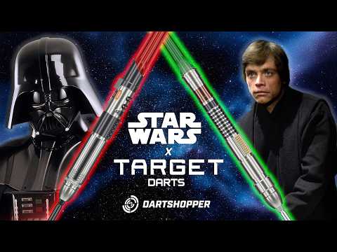 Видео: Star Wars x Target: Дартс Светлой стороны против Темной стороны!