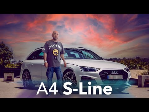 Видео: AUDI A4 S-Line 2023. Тест-драйв и обзор ауди а4 сарай.