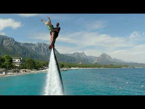 Видео: Аттракцион флайборд Кемер