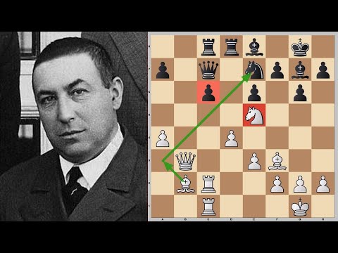 Видео: ПОБЕДНЫЙ «РАЗНОЦВЕТ» Акибы Рубинштейна! Шахматы